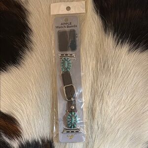 NWT Apple Watch Band with FAUX Turquoise Accents